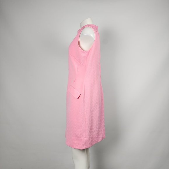 Vintage Pink Sleeveless Dress - Picture 7 of 11